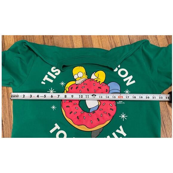 Vintage Simpsons Christmas Sweatshirt, Size M - Picture 9 of 9
